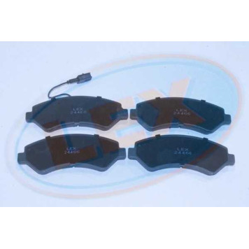 Колодки тормозные дисковые передние MAXIR16 <b>LEX 24466</b>