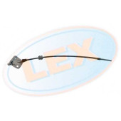 Трос ручного тормоза передний (L=408) <b>LEX TR-3593</b>