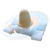 Клипса молдинга. белый <b>LEX WW-0192</b>