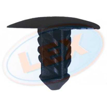 Клипса пластиковая черная <b>LEX WW-0460</b>