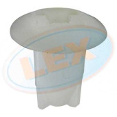 Клипса под винт, белый <b>LEX WW-0503</b>