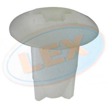 Клипса под винт, белый <b>LEX WW-0503</b>
