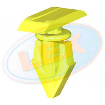 Клипса крепления желтая <b>LEX WW-0587</b>