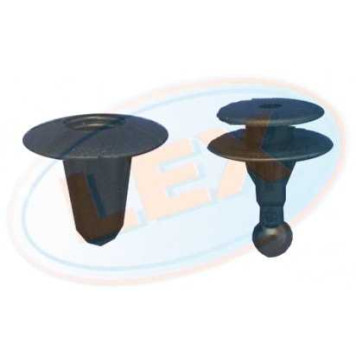 Фиксатор дверной панели, черный <b>LEX WW-7649</b>