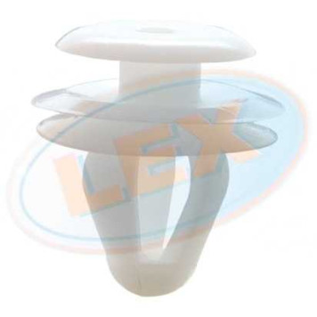 Клипса цвет белый (внутр. отделка, дверь) <b>LEX WW-7717</b>