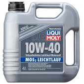 Масло моторное полусинтетическое 4л 10w40 SL/CF Liqui Moly MoS2 Leichtlauf 1917