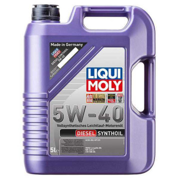Масло моторное синтетическое 5л 5w40 CF Liqui Moly Diesel Synthoil 1927