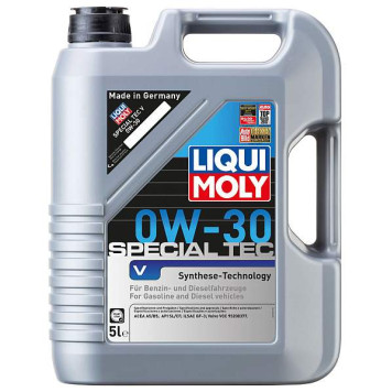 Масло моторное синтетическое 5л 0w30 SL/CF Liqui Moly Special Tec V 2853