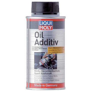 Антифрикционная присадка с дисульфидом молибдена в моторное масло Oil Additiv, 125мл LIQUI MOLY 3901