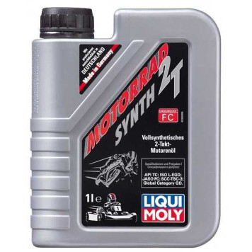 Масло моторное синтетическое 1л TC Liqui Moly Motorrad Synth 2T 3980