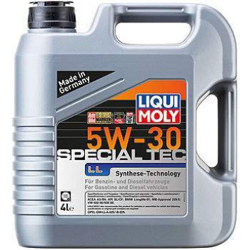 Масло моторное синтетическое 4л 5w30 SL/CF Liqui Moly Leichtlauf Special LL 7654