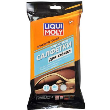 Салфетка влажные для стекол LIQUI MOLY 77168