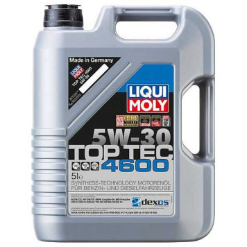 Масло моторное синтетическое 5л 5w30 SM/CF Liqui Moly Top Tec 4600 8033