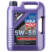 Масло моторное синтетическое 5л 5w50 SM/CF Liqui Moly Synthoil High Tech 9068