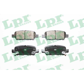 Колодки тормозные дисковые <b>LPR 05P1839</b>