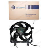 Вентилятор охл ВАЗ 2170 без конд в кожухе <b>LUZAR LFK 0127</b>