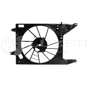 Кожух вентилятора рад. Logan (08-) A/C <b>LUZAR LFS0966</b>