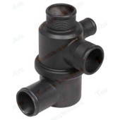 Термостат ВАЗ 2123 80° нового образца 4 патрубка <b>LUZAR LT 0124</b>