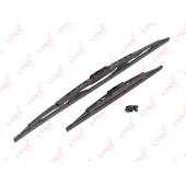 'каркасная щетка стеклоочистителя (2шт.) 550мм/22''+350мм/14'' подходит для CHEVROLET Matiz 05> / Spark 05>, HONDA City(GM) 09> / Civic VII 01-05 / Stream 01>, HYUNDAI Getz 02-09, MAZDA 2(DE) ' <b>LYNXAUTO 5535LR</b>