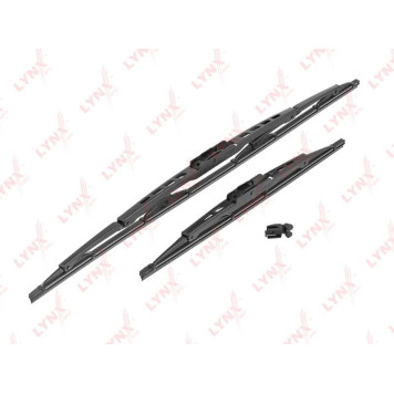 'каркасная щетка стеклоочистителя (2шт.) 550мм/22''+350мм/14'' подходит для CHEVROLET Matiz 05> / Spark 05>, HONDA City(GM) 09> / Civic VII 01-05 / Stream 01>, HYUNDAI Getz 02-09, MAZDA 2(DE) ' <b>LYNXAUTO 5535LR</b>