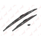 'каркасная щетка стеклоочистителя (2шт.) 550мм/22''+400мм/16'' подходит для CHEVROLET Aveo 07> / Kalos 05>, DAEWOO Kalos 02>, FORD Fiesta V 01-08 / Fusion 02-12, HYUNDAI Accent(MC) 05-10 / i10 ' <b>LYNXAUTO 5540LR</b>