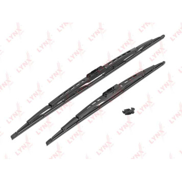 'каркасная щетка стеклоочистителя (2шт.) 600мм/24''+480мм/19'' подходит для BMW X5(F15) 13> / X6(F16) 14>, CHEVROLET Orlando 11>, HYUNDAI Equus 09> / Genesis 08-14 / Grandeur 06-10, KIA Cerato ' <b>LYNXAUTO 6048LR</b>