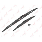 'каркасная щетка стеклоочистителя (2шт.) 650мм/26''+400мм/16'' подходит для CHEVROLET Cobalt 14>, HONDA Accord VII 03-08, HYUNDAI i40 12> / Solaris 10> / Tucson(TLE) 15>, INFINITI G 07>, KIA C ' <b>LYNXAUTO 6540LR</b>