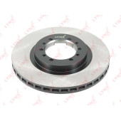 Диск тормозной передний (276x24) подходит для MITSUBISHI Pajero II 2.4-3.5 90-00 / III 2.5D 00-06 / Pajero Sport(K90) 2.5D-3.2D 98> / L200 2.4-3.0 96-07 <b>LYNXAUTO BN-1088</b>