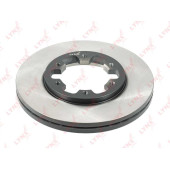 Диск тормозной передний (277x26) подходит для NISSAN Pathfinder(R50) 2.4-3.2D 97-04 / Pick Up(D22) 2.4-3.2D 97> / Terrano I-II 2.4-3.3 >02, FORD Maverick 2.4-2.7D 93-98 <b>LYNXAUTO BN-1107</b>