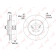 Диск тормозной передний (319x28) LEXUS RX300-400h 03-08, TOYOTA Harrier 2.4-3.5 03-08 / Highlander 3.3 03-07 <b>LYNXAUTO BN-1163</b>