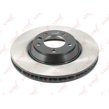 Диск тормозной передний R (350x34) подходит для AUDI Q7 3.0D-6.0D 06-15, VW Touareg(7L) 2.5D-6.0 02-10, PORSCHE Cayenne I-II 3.0-4.8T 03> / Panamera 4.8T 09> <b>LYNXAUTO BN-1213R</b>-1