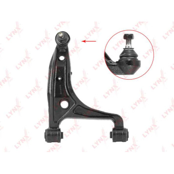 Рычаг задней подвески верхний L <b>LYNXAUTO C5525L</b>