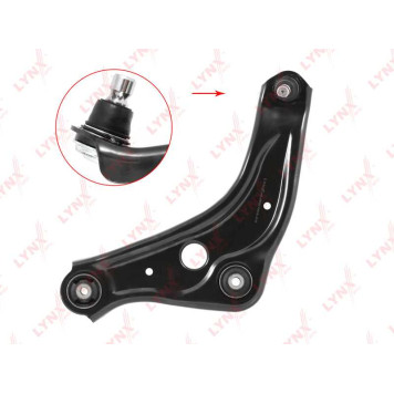 Рычаг нижний L / перед. подв. NISSAN Qashqai(J11) 1.2-2.0 13> <b>LYNXAUTO C5675L</b>