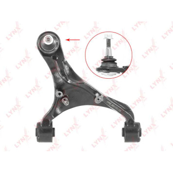 Рычаг верхний L / перед. подв. LAND ROVER Discovery III 2.7D-4.4 04-09 / Range Rover Sport I 2.7D-5.0 05-13 <b>LYNXAUTO C5687L</b>