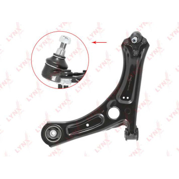 Рычаг нижний L перед. подв. (с шаровой опорой) <b>LYNXAUTO C5697L</b>