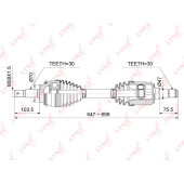Привод в сборе подходит для TOYOTA Land Cruiser Prado(120) 3.0D-4.0 02-09, LEXUS GX470 01-09 <b>LYNXAUTO CD-1023</b>