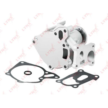 Помпа водяная подходит для HYUNDAI Galloper II 2.5D 98-03 / H-1/Starex 2.5D 97-04 / Porter 2.5D 94-04 / Terracan 2.5D 01-06, KIA Bongo 2.4D 03> / K2500 2.5D 03>, MITSUBISHI L200(K6/K7) 2.5 <b>LYNXAUTO CW-0050</b>