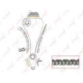 Комплект цепи грм подходит для HONDA Accord VII 2.0 03-08 / Civic VII 2.0 01-05 / CR-V II 2.0 01-07 / FR-V 2.0 05> / Stream(RN) 2.0 01> (для двс K20A) <b>LYNXAUTO TK-0016</b>