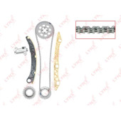 Комплект цепи грм подходит для HONDA Accord VIII 2.0 08-15 / Civic(FD/FK) 1.8 05> / CR-V III 2.0 07> / FR-V 1.8 07> (для двс R16A-R20A) <b>LYNXAUTO TK-0019</b>