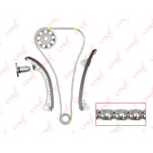 Комплект цепи грм подходит для TOYOTA Auris(E15) 1.4 07-12 / Avensis(T22/T25) 1.6-1.8 00-08 / Celica 1.8 99-05 / Corolla(E11/E12) 1.4-1.8 00-06 / Corolla Verso 1.4-1.8 00-09 / Isis 1.8 04> <b>LYNXAUTO TK-0038</b>