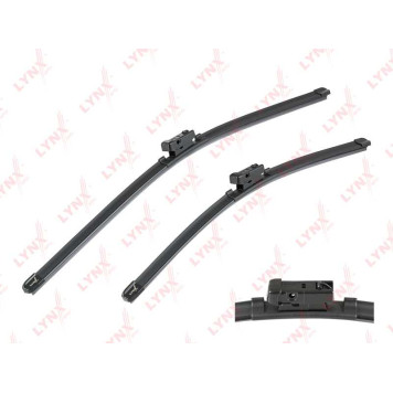 Бескаркасные щетки стеклоочистителя, комплект 530мм+480мм подходит для SKODA Octavia(5E) 12> / Jetta IV 11> / Passat 10-14 <b>LYNXAUTO XF6048B</b>
