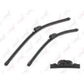 Бескаркасные щетки стеклоочистителя, комплект 530мм+480мм подходит для AUDI A3 03-12, SKODA Octavia(1Z) 04-13, VW Golf V 03-08 / Jetta III 05-10 <b>LYNXAUTO XF6048S</b>
