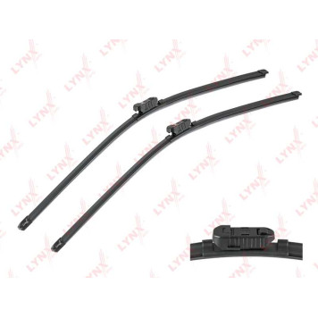Бескаркасные щетки стеклоочистителя, комплект 530мм+480мм подходит для FORD Focus III 10> <b>LYNXAUTO XF7373P</b>