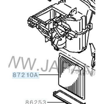 Фильтр салона M2 Cabin M2MTS05   = AC-302E, AC-303E