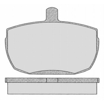 Колодки тормозные FORD TRANSIT 71-00 R14 передние (571250D) <b>MAFF 7.134.0</b>