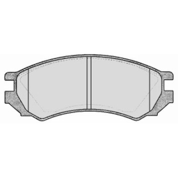 Колодки тормозные NISSAN PRIMERA P10 90-96 передние <b>MAFF 7.412.0</b>