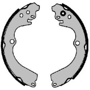 Колодки торм.бар.SUBARU FORESTER/IMPREZA/LEGACY 1.6-2.5 89- <b>MAFF 9.362.3</b>