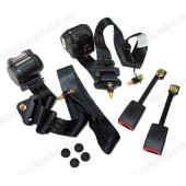 Ремень безопасности ВАЗ 2109, 2114 передний инерционный (2шт) с замком <b>Македония 2114-8217008-30</b>