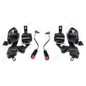 Ремень безопасности ВАЗ 2170 передний инерционный (2шт) с замком <b>Македония 2170-8217008-30</b>