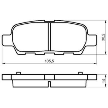 Колодки тормозные <b>МАРКОН 13100140</b>